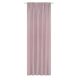 Różowa zasłona okienna, tekstylna