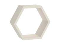 Półka FHS heksagon 30*26*11,5 biała