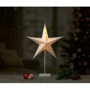 Gwiazda stojaca papierowa LED 65,5 cm