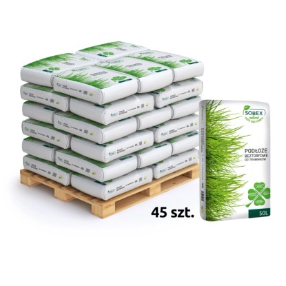 Sobex Podłoże beztorfowe do trawników - 45 x 50 l
