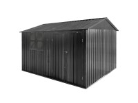 Domek ogrodowy Tracy antracyt - 313 x 260 cm, wys. 206 cm