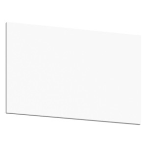 Biały panel t.b.t. do szaf i garderób kompaktowych.