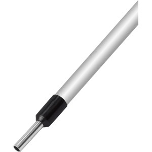 Izolowana tulejka kablowa, Ø 1,5 mm, 100 sztuk, do bezpiecznych połączeń kablowych.
