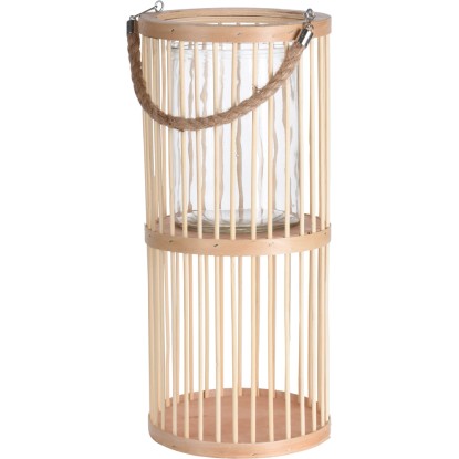 Lampion bambusowy Walec