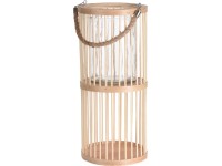 Lampion bambusowy Walec