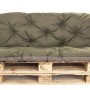 Setgarden Enkel Poduszka na palety 120x60 + 120x40 cm Zielona_2