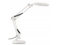 DPM Lampka biurkowa LED z lupą 8W 2700-6000K 450lm biała