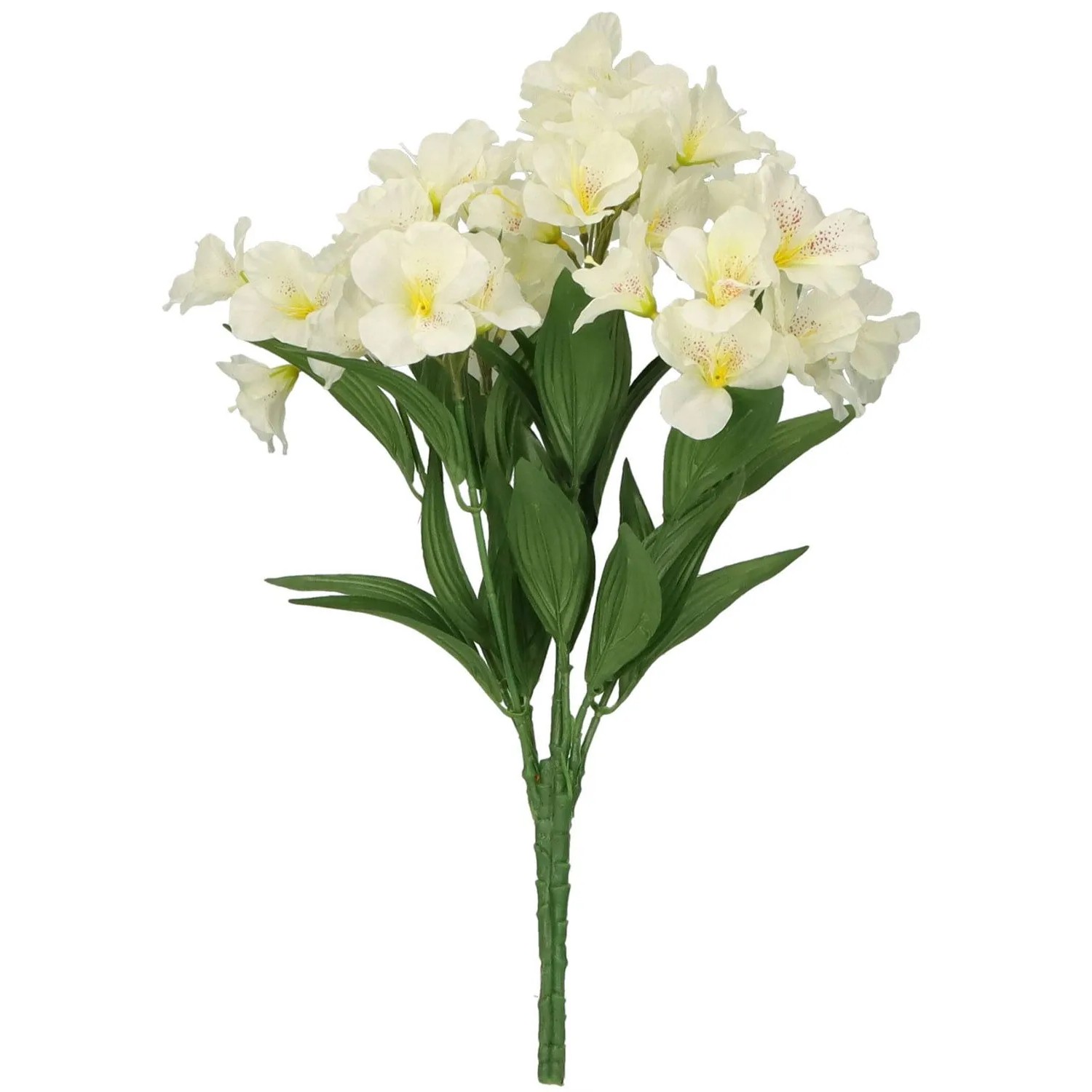 Sztuczny bukiet azalia biała - 45 cm