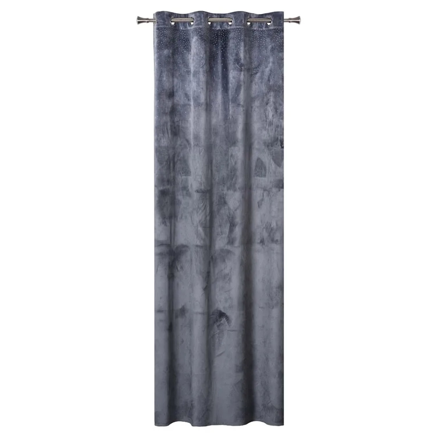 Zasłona CRISTAL na przelotkach 135x260 cm antracyt