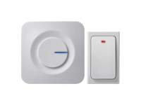 Emos Dzwonek bezprzewodowy P5729 sieciowy, bezbateryjny przycisk