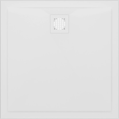 Centrum Brodzik kwadratowy Danik 90 biały mat 90x90x14