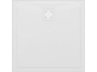 Centrum Brodzik kwadratowy Danik 90 biały mat 90x90x14