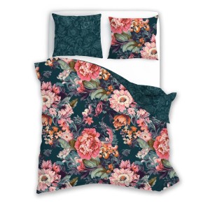 Pościel bawełniana FLOVERY 160 x 200 cm piwonie