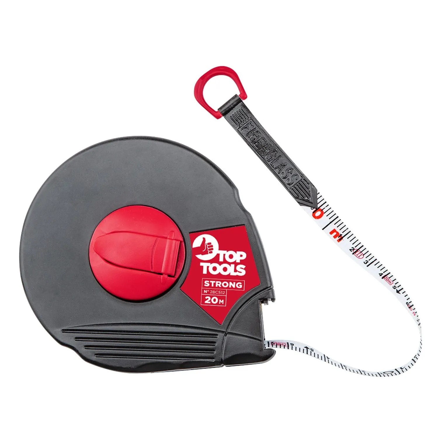 Top Tools Taśma miernicza z włókna szklanego - 20 m