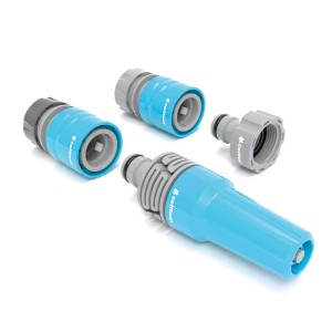 t.b.t. pistolet ogrodowy i akcesoria, niebiesko-szary.