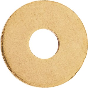 LUX-TOOLS Podkładka powiększona mosiądz 6,4x18mm 8szt.