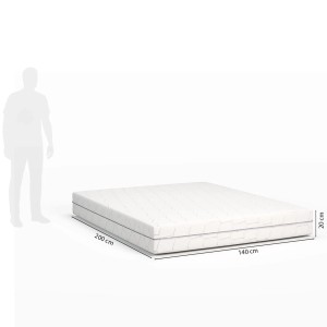 Materac NOVA 7 stref komfortu - 140 x 200 cm