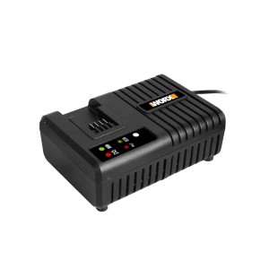 Szybka ładowarka Worx WA3867 do akumulatorów 20V PowerShare, pasuje do wszystkich akumulatorów Worx 20V.