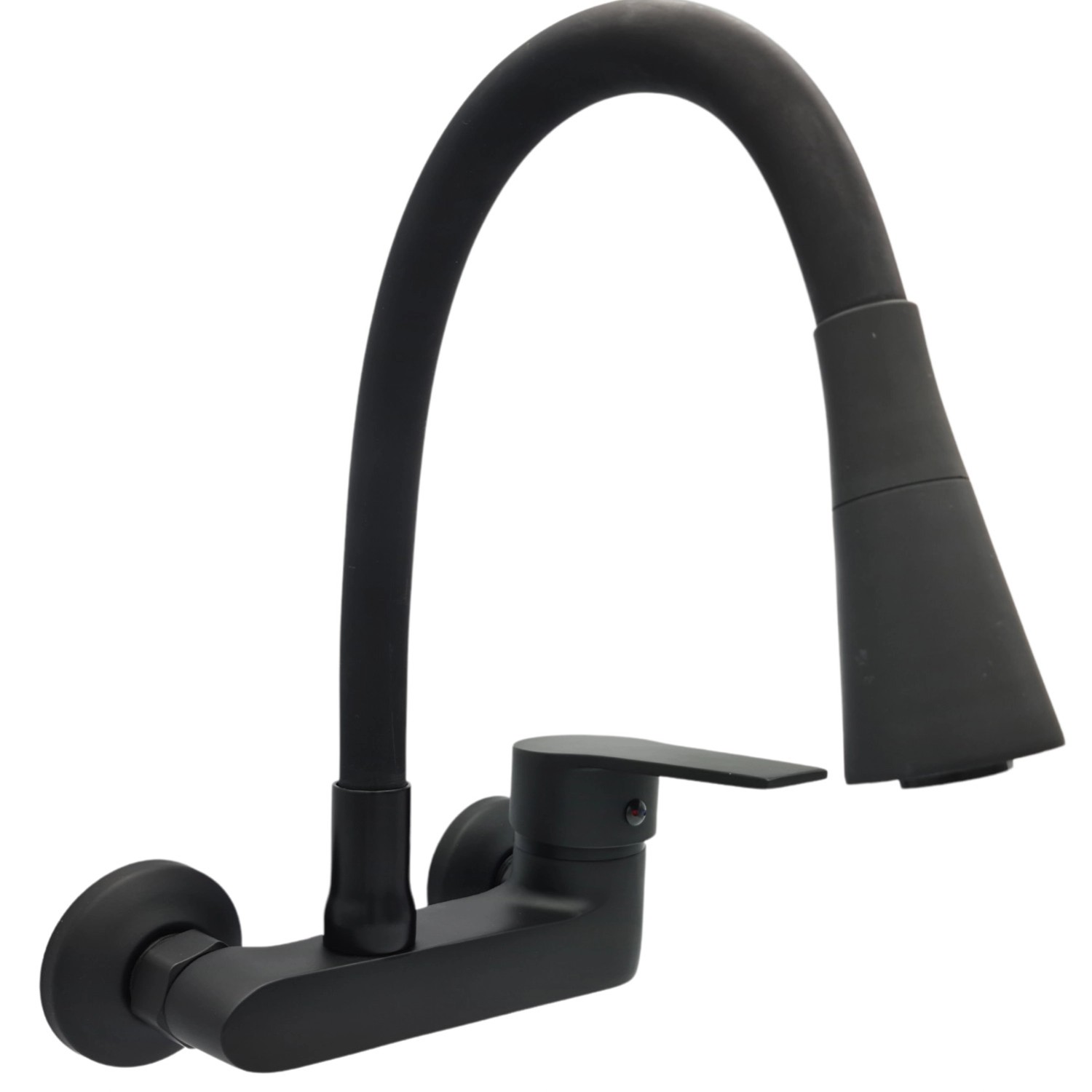 Liveno Bateria kuchenna Vero ścienna czarna