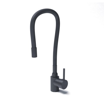 Breezz Bateria kuchenna Cora czarna elastyczna