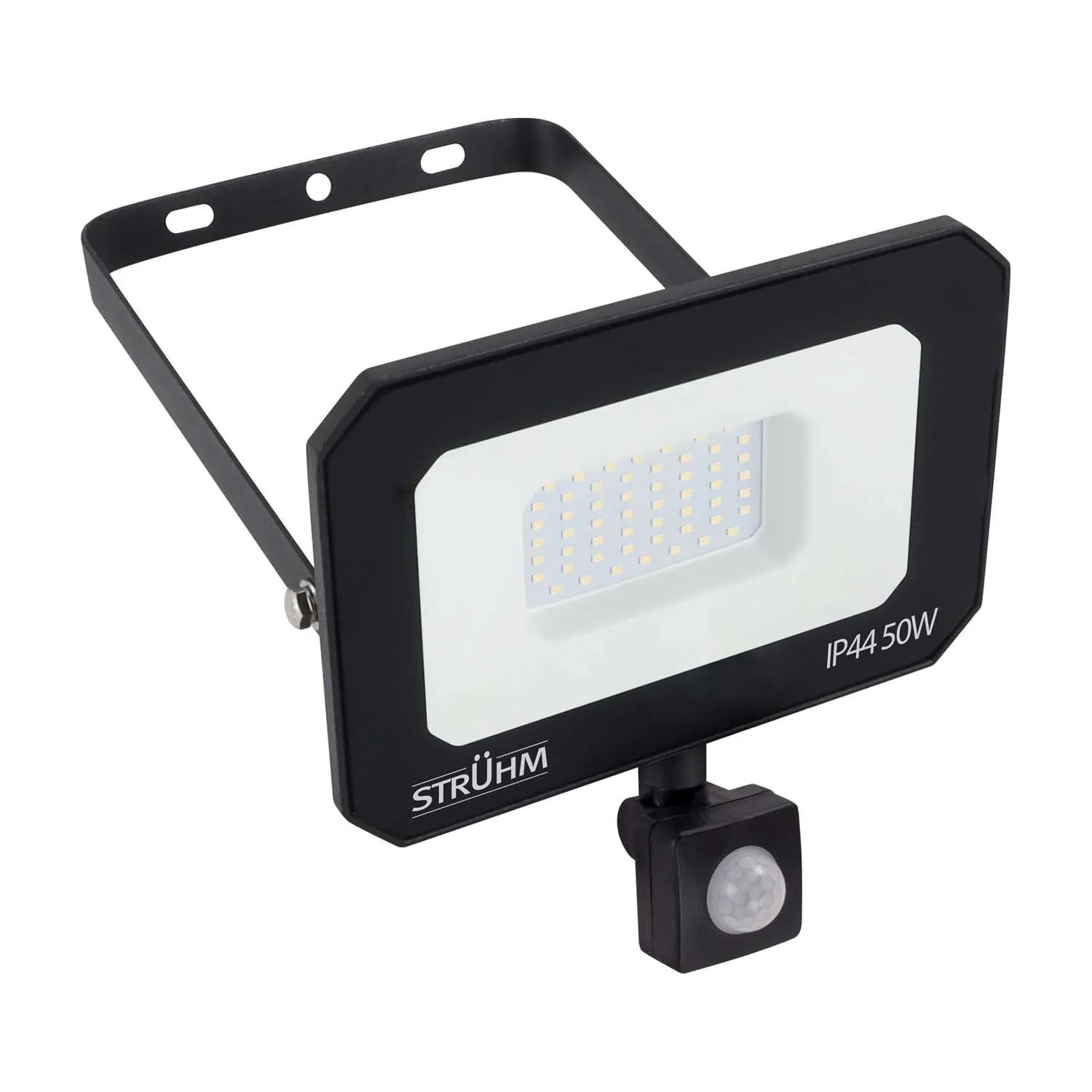 Struhm Naświetlacz ASTON LED S z czuj. ruchu 50W 4000K 5180lm IP44 czarny