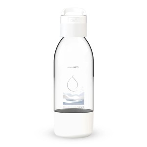 Dafi Butelka do saturatora PushAir Laguna biała z uchwytem - 0,5 l
