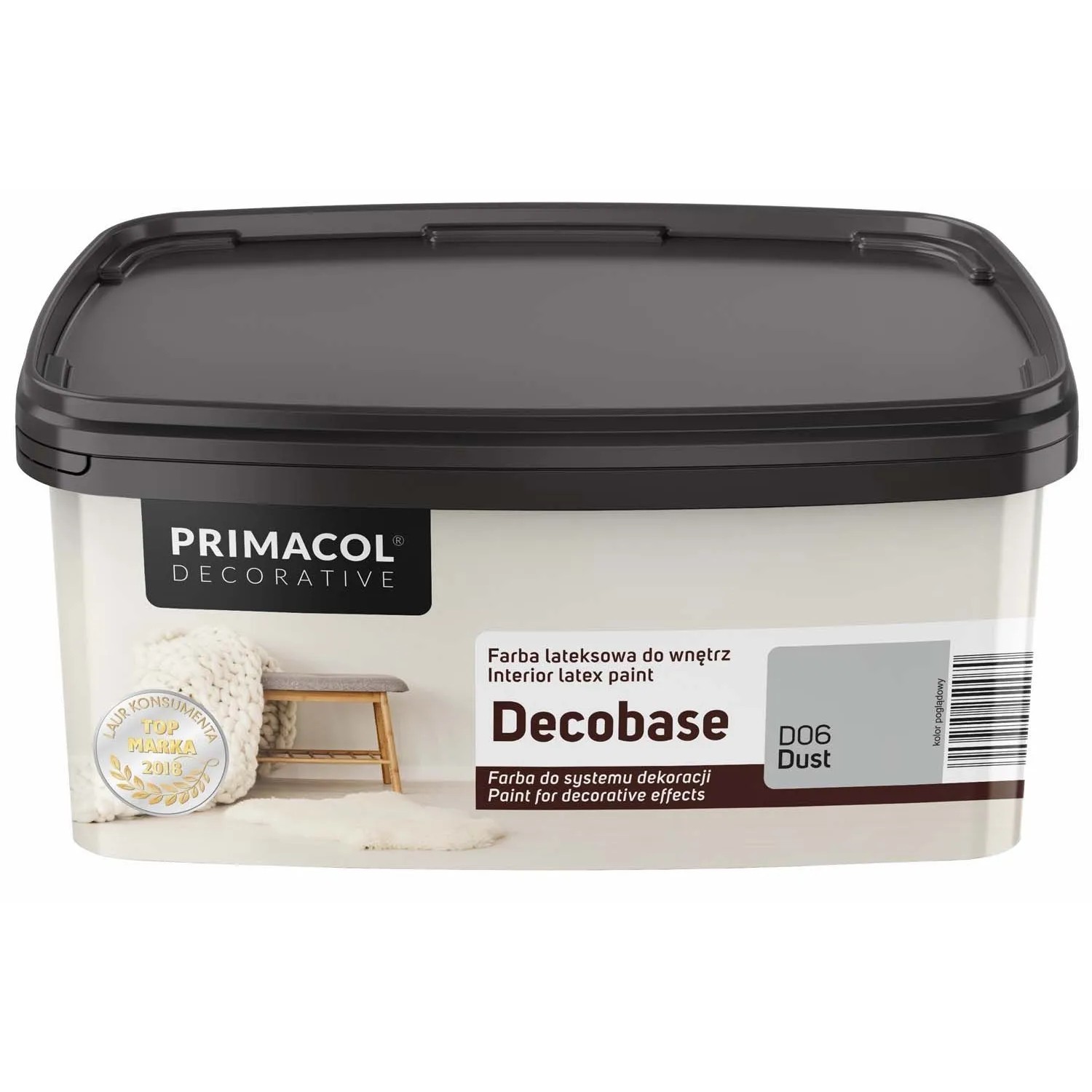 Primacol Emulsja lateksowa Decobase Dust 1 l