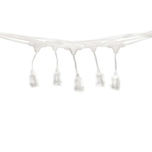 Eko-Light Girlanda 15xE27 10W LED IP44 15 m biała