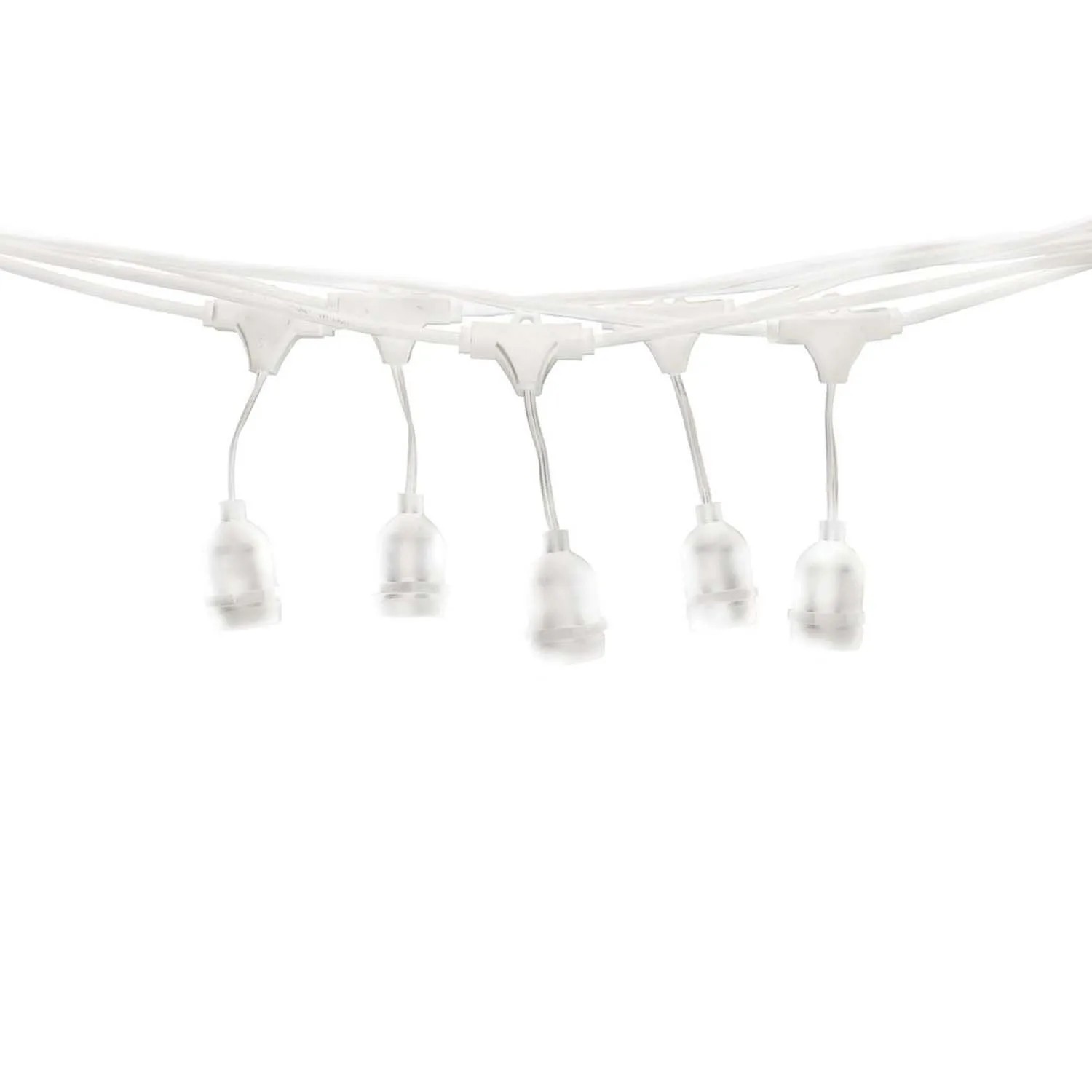 Eko-Light Girlanda 15xE27 10W LED IP44 15 m biała
