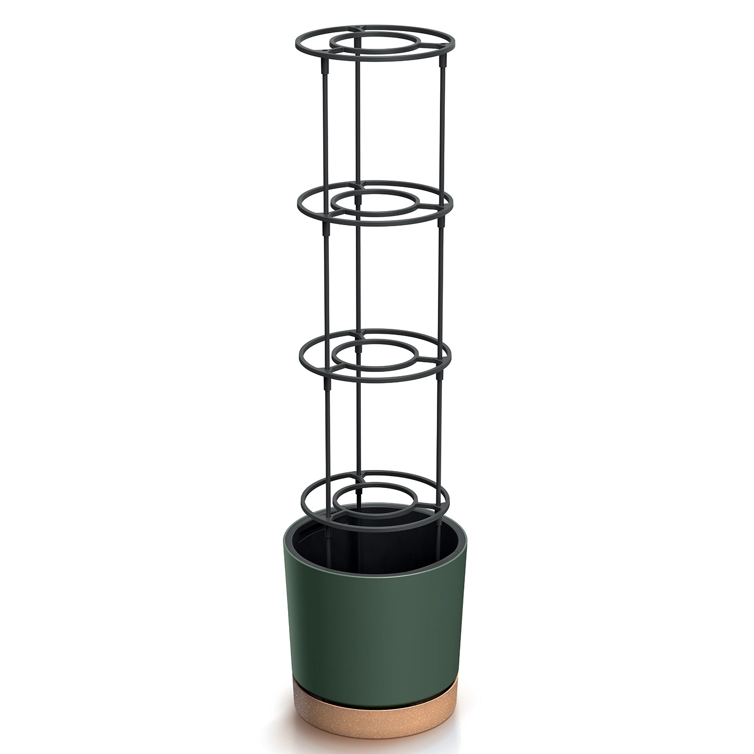 Zielona donica DEPO400 na pomidory