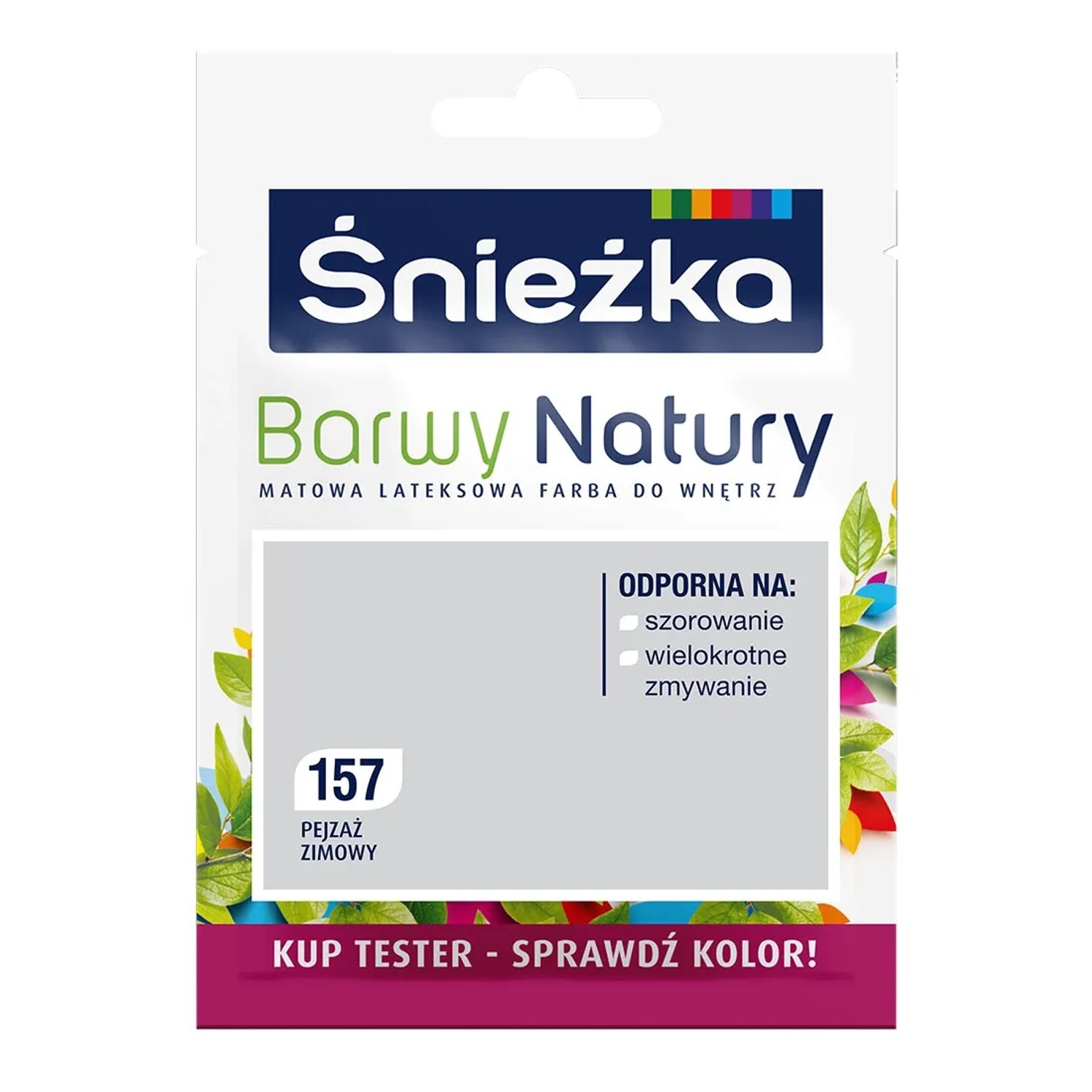 Tester farby Śnieżka Barwy Natury pejzaż zimowy 25 ml