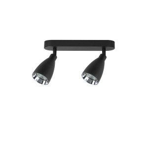 Light Prestige Listwa Spot CAMPANA 2xGU10 max. 8W LED czarna