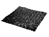 Alsea Mata łazienkowa Pebble 53 x 53 cm czarna