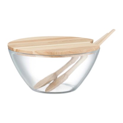 Salaterka z pokrywą Gloria szkło