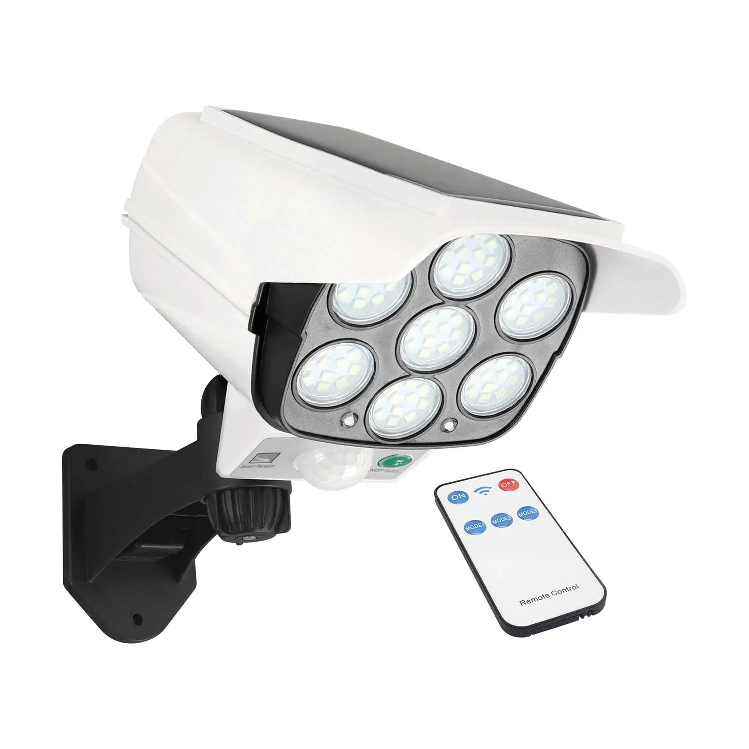 Struhm Naświetlacz solarny z czuj. ruchu i pilotem SONO LED 5W 6500K 350lm IP44
