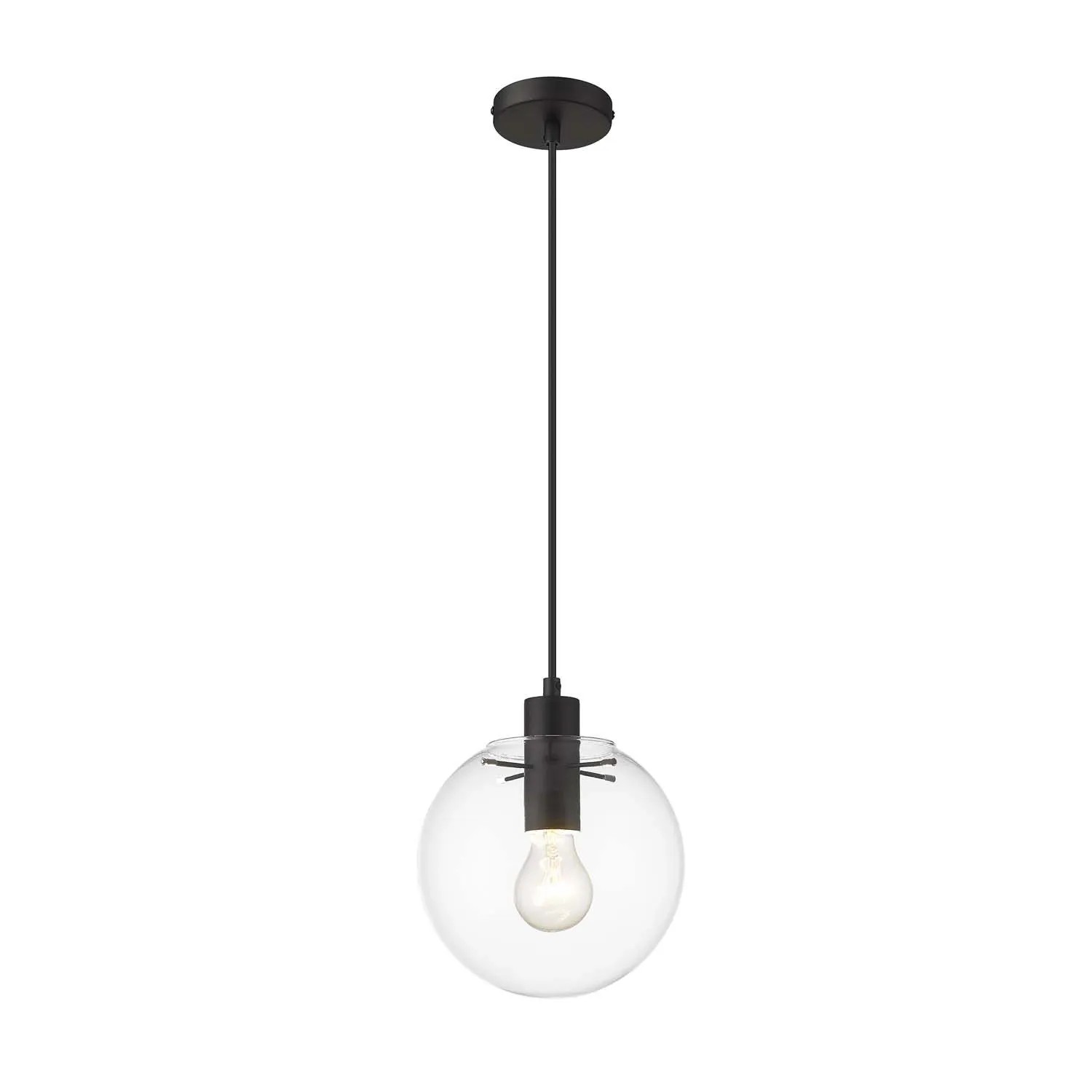 Light Prestige Lampa wisząca PUERTO 1xE27 max. 15W LED 20cm czarna