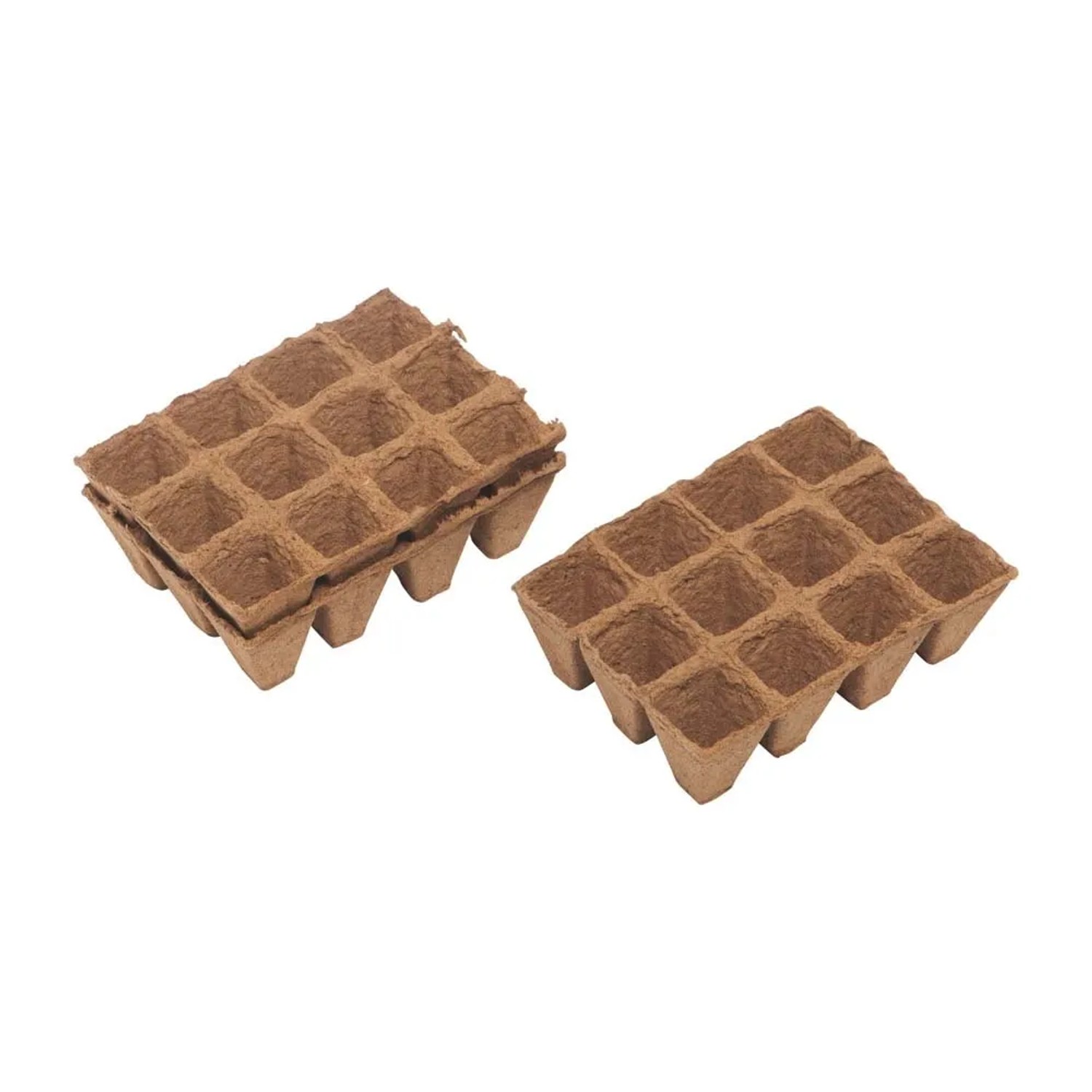 Doniczki na rozsady prostokątne 4 x 4 cm 36 szt.