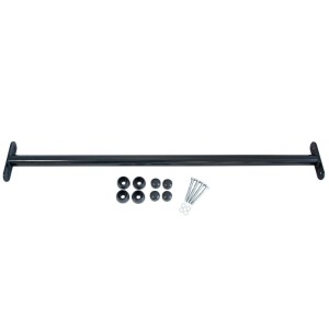 4IQ Drążek metalowy antracytowy długość 90 cm średnica 32 mm