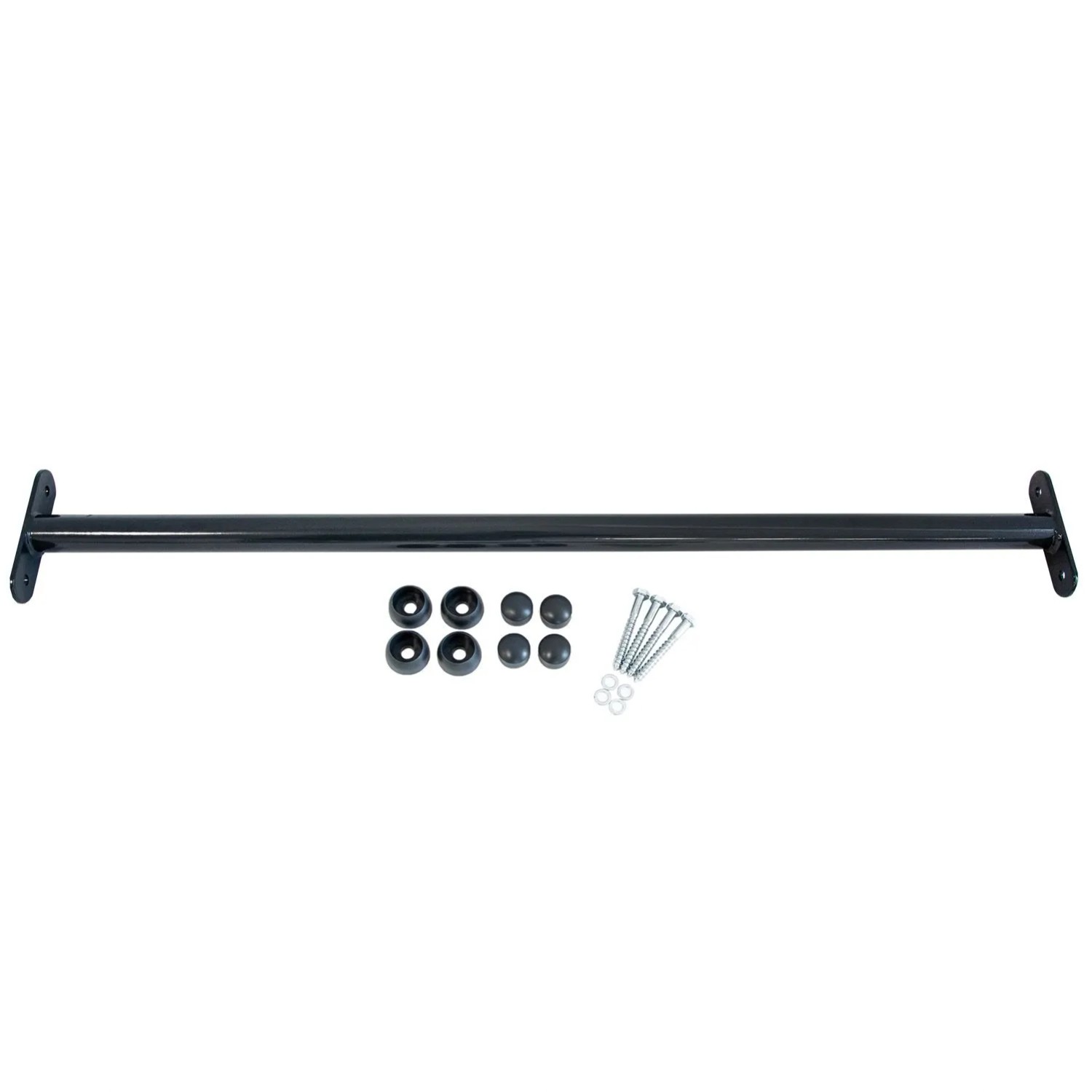 4IQ Drążek metalowy antracytowy długość 90 cm średnica 32 mm