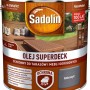 Puszka oleju do drewna Sadolin Superdeck, kolor antracytowy, do tarasów i mebli ogrodowych.