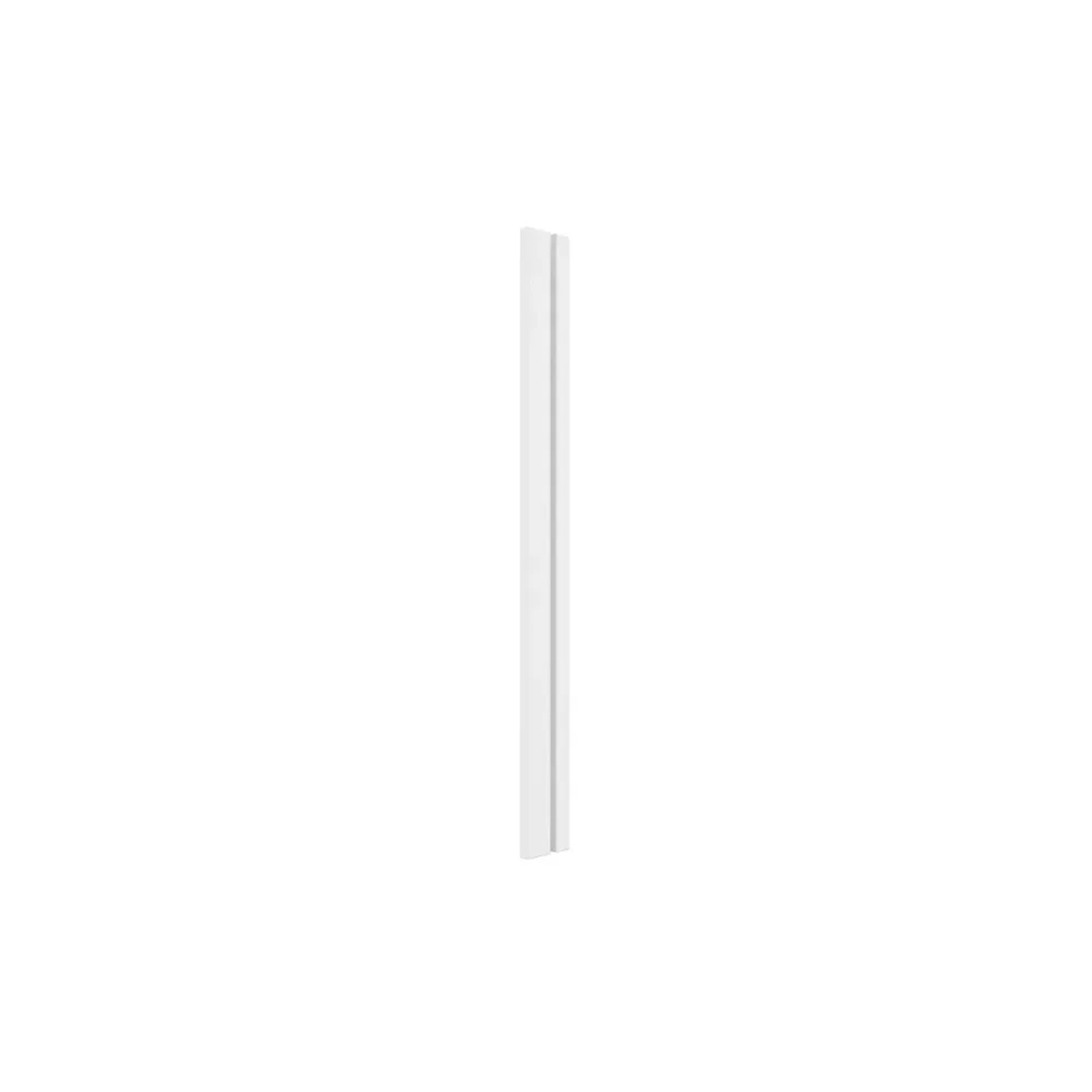 Zaślepka korpusu górnego Verona 106,8 x 5 + 106,8 x 3 cm biały mat