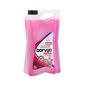 Płyn chłodniczy Borygo, różowy, kanister 5L do samochodów.