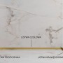 Eviso Listwa czołowa brodzikowa miedź 130 cm_5