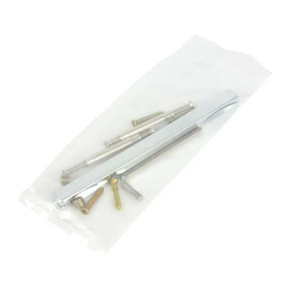 Domino Zestaw montażowy nikiel