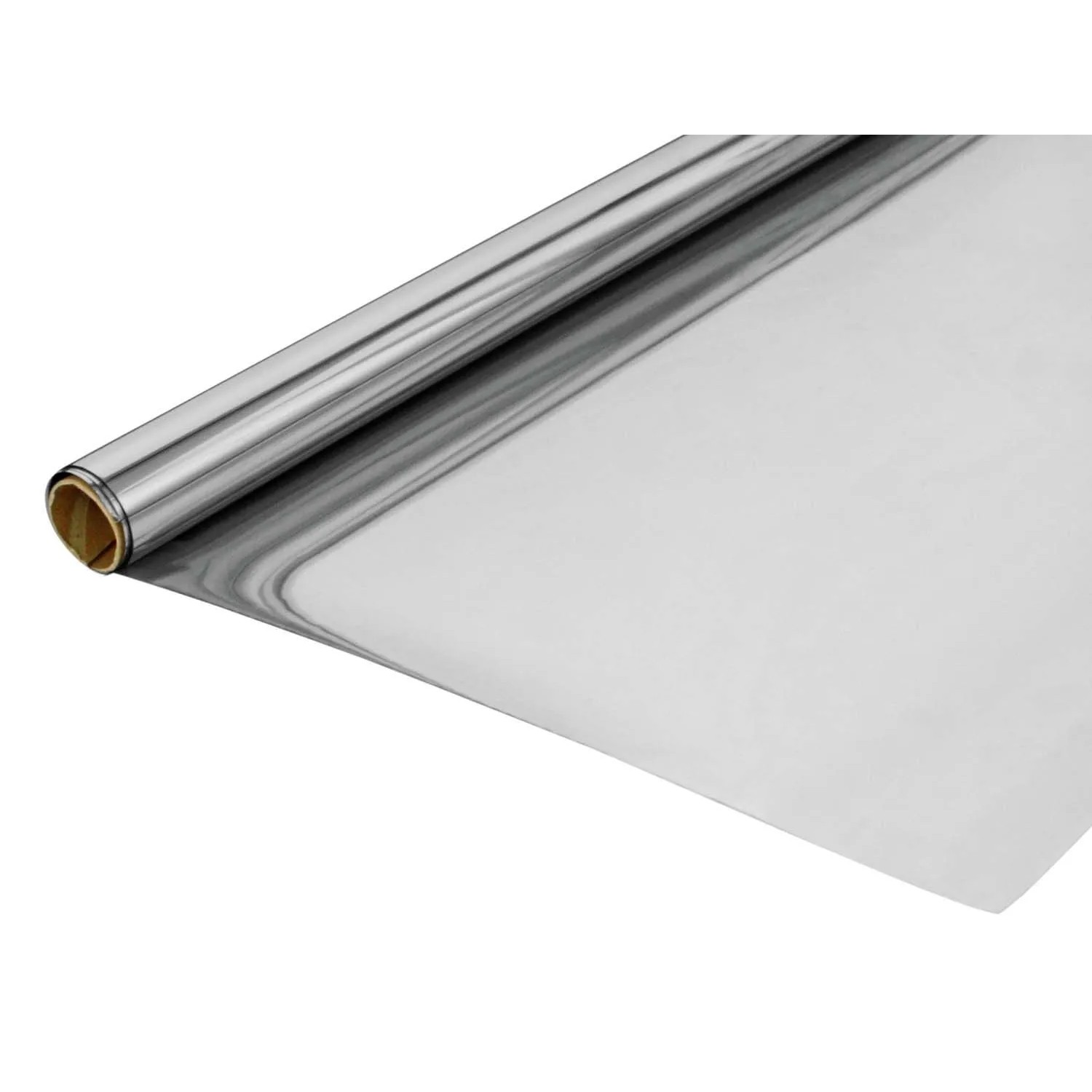 Gardinia Folia okienna statyczna lustrzana sreb 90 x 200 cm