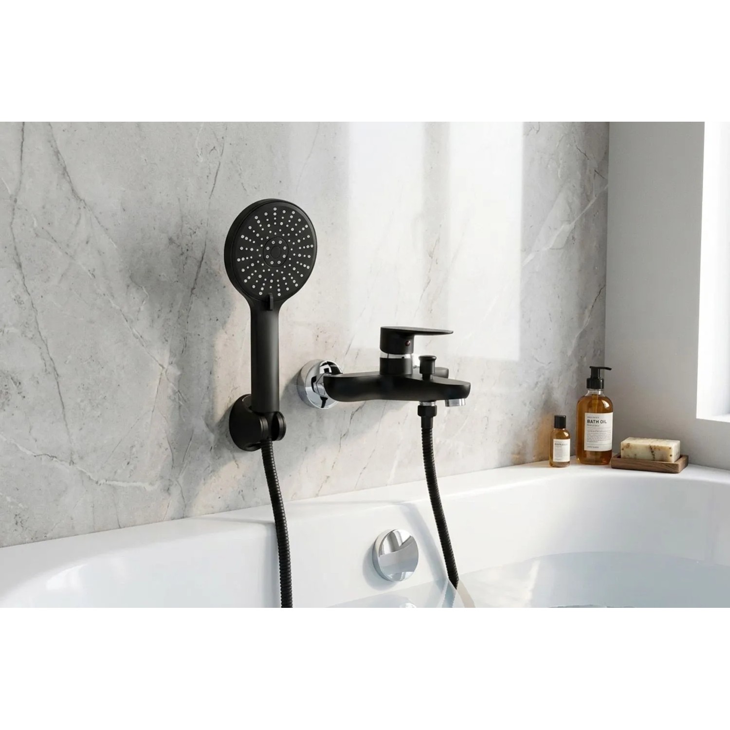Liveno Bateria wannowa Eva czarna_5