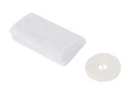 OBI Moskitiera do drzwi biała 65 cm x 220 cm OBI Moskitiera do drzwi biała 65 cm x 220 cm