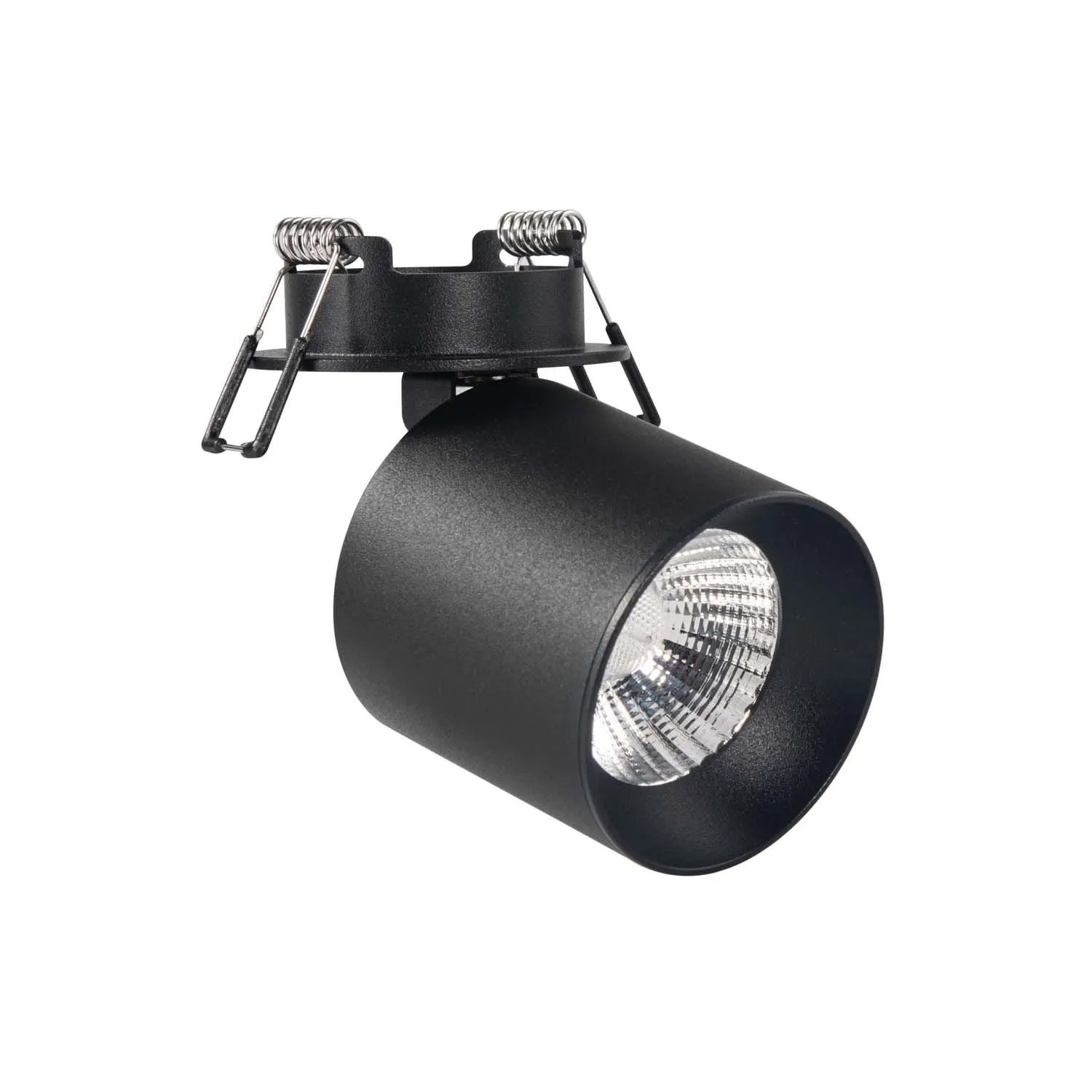 Goldlux Oprawa podtynkowa ruchoma LED EOS 6,5W CCT 600lm czarna+złoty ring