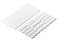 Hettich Podkładki filcowe zestaw białe 43sz mix