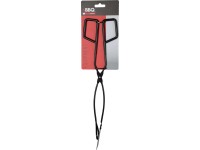 Szczypce BBQ czarne - 17 x 12 cm